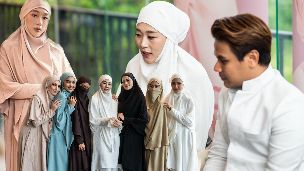 Maryam Younarae Niat Wakaf 50,000 Pasang Khimar Di Masjid Seluruh Malaysia & Korea Selatan