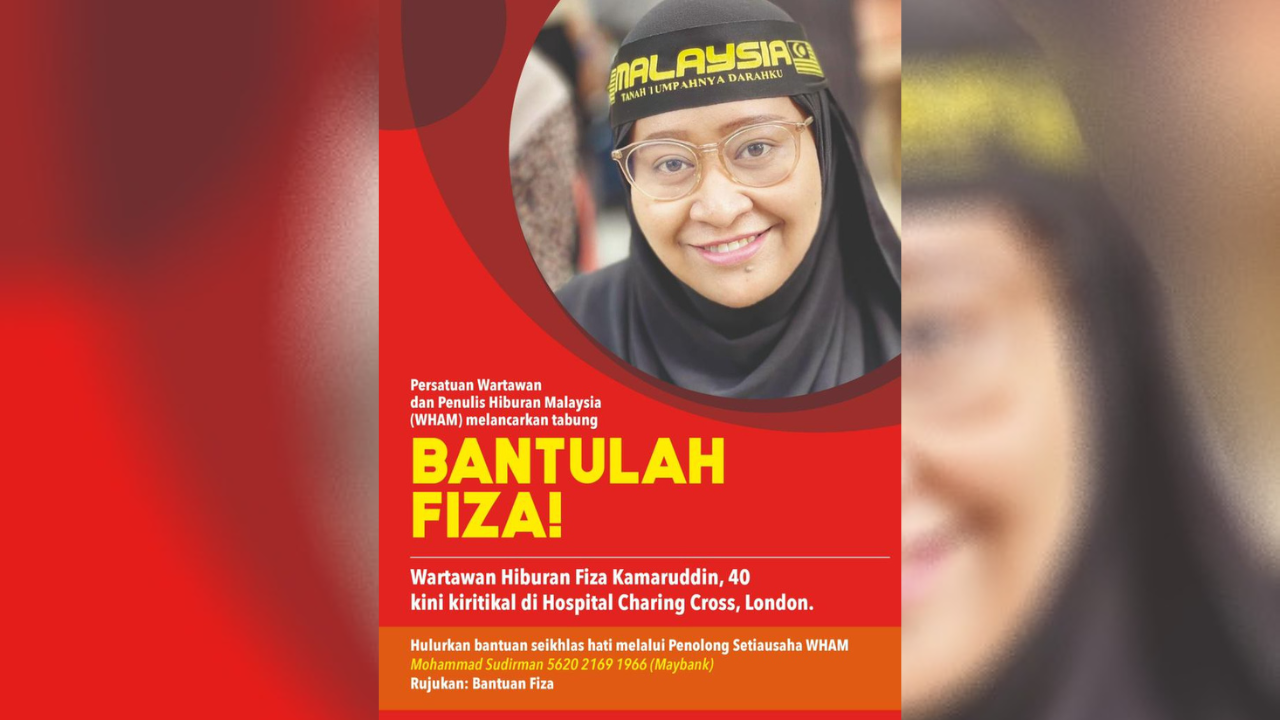 Wartawan Hiburan Tak Sedarkan Diri, Kritikal Di London