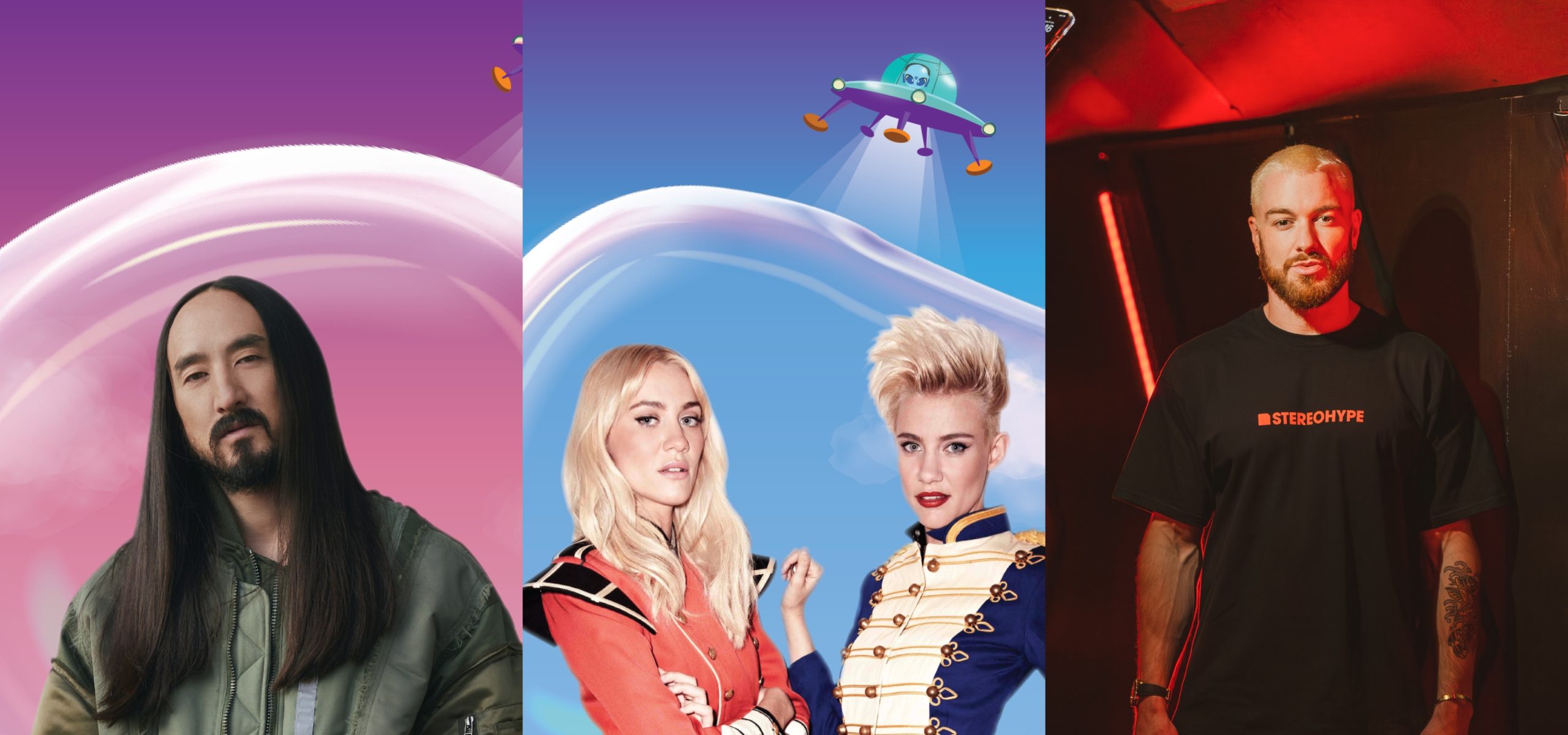 Steve Aoki, James Hype & Nervo Tampil Pada Januari Nanti Sempena OOTW 2.0!