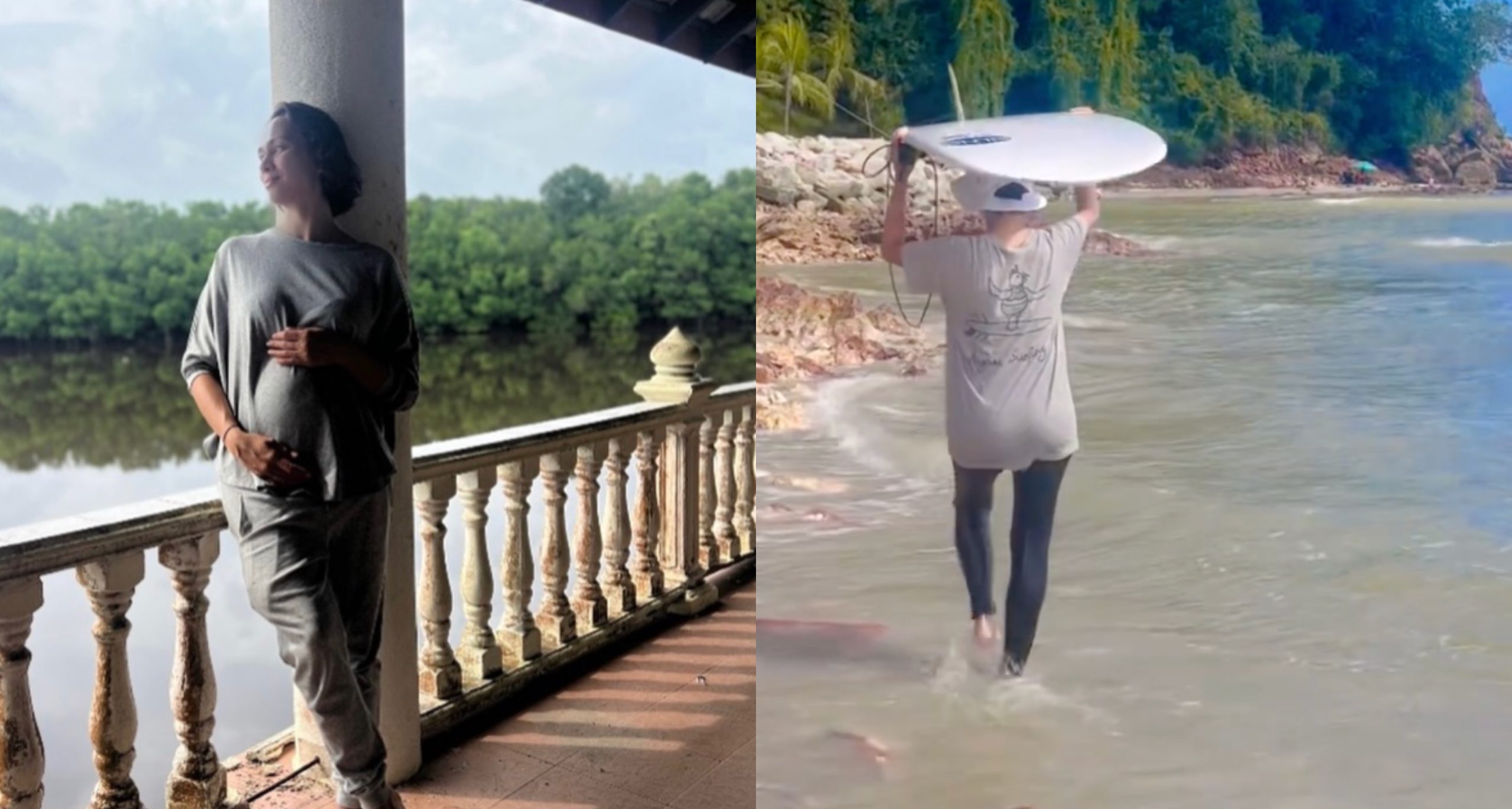 Natasha Hudson Umum Hamil Anak Keempat, Masih Aktif ‘Surfing’