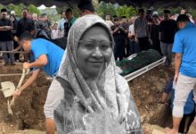 Wartawan Hiburan, Fiza Kamarudin Selamat Dikebumikan Di Tanah Perkuburan Raudhatul Sakinah