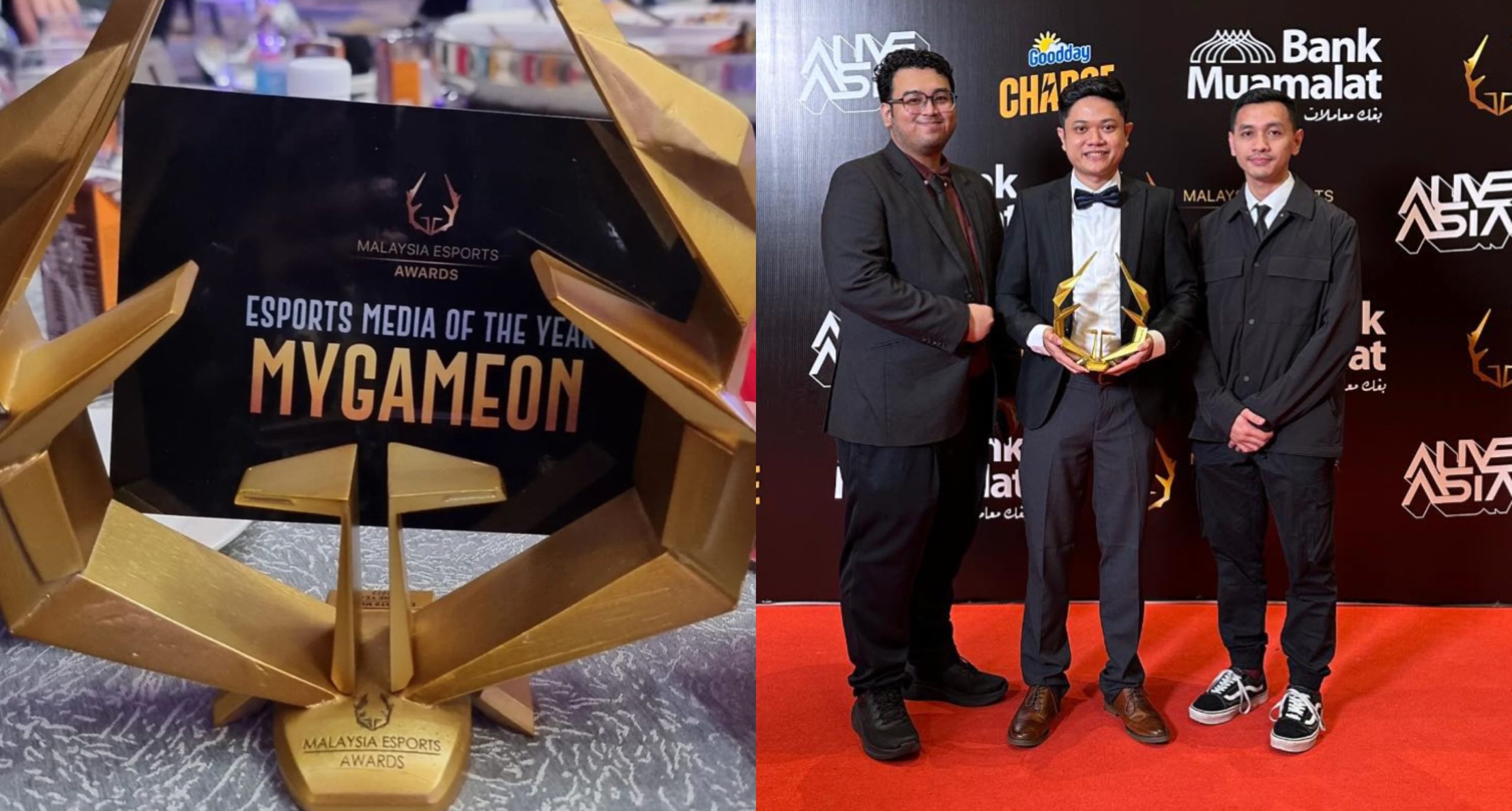 MyGameOn Menang Anugerah Esports Media Of The Year Di Malaysia Esports Awards 2023