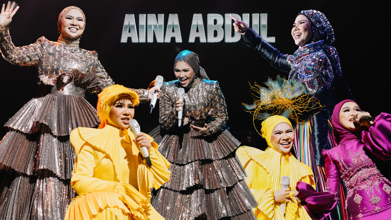 Air Mata Mengalir, Kemunculan Ernie Zakri & Pentas ‘Bilik Tidur’ Di Konsert A Night With Aina Abdul Live In Singapore