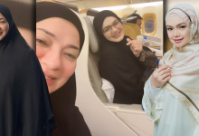 Noor Kartini Teruja Satu ‘Flight’ Dengan Siti Nurhaliza Pergi Umrah