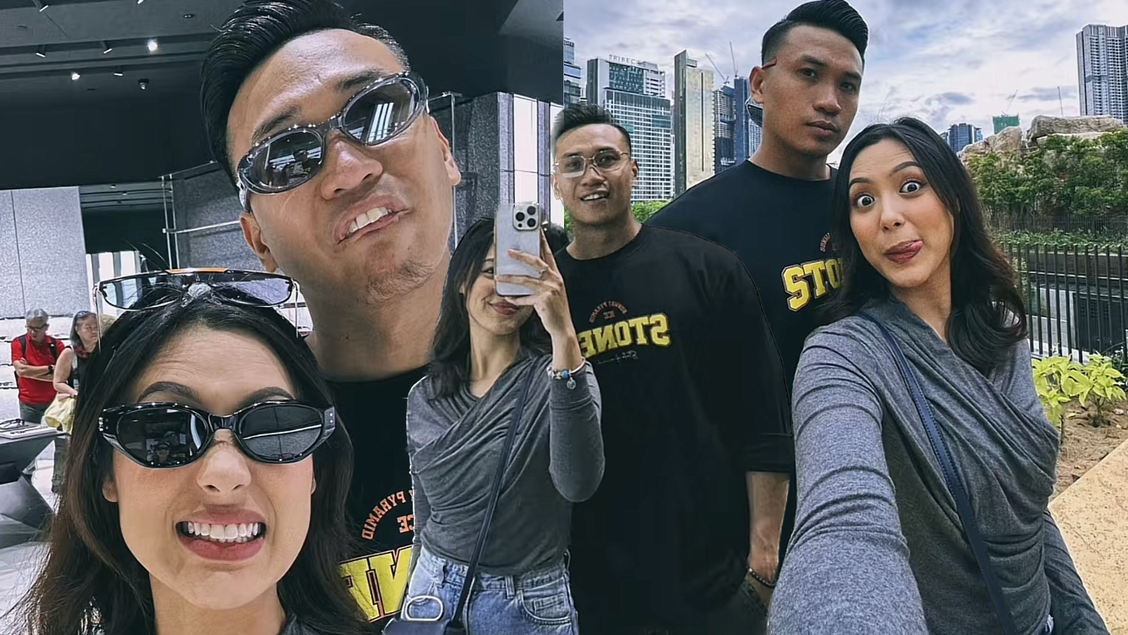 Noki K-Clique & Ezzanie Jasny Bercinta? Kongsi Foto Keluar ‘Dating’ Bersama