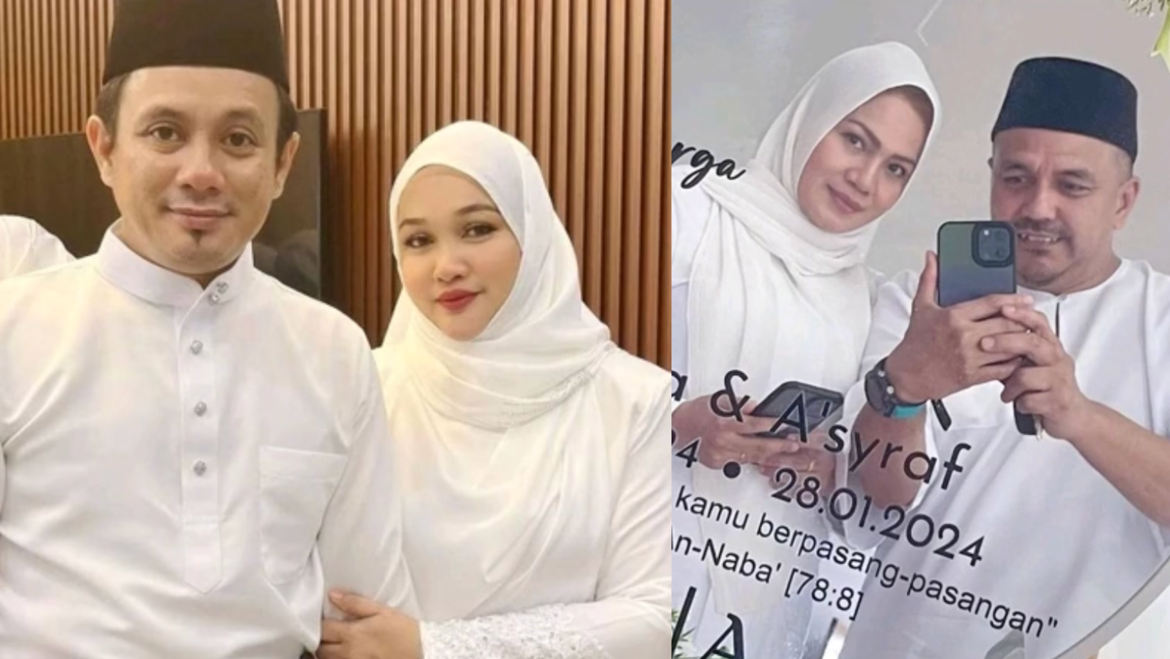 Netizen Baru Tahu Zul 2By2 & Isma Ismail Sudah Lama Bercerai, Foto Bersama Pasangan Di Majlis Nikah Anak Jadi Sorotan