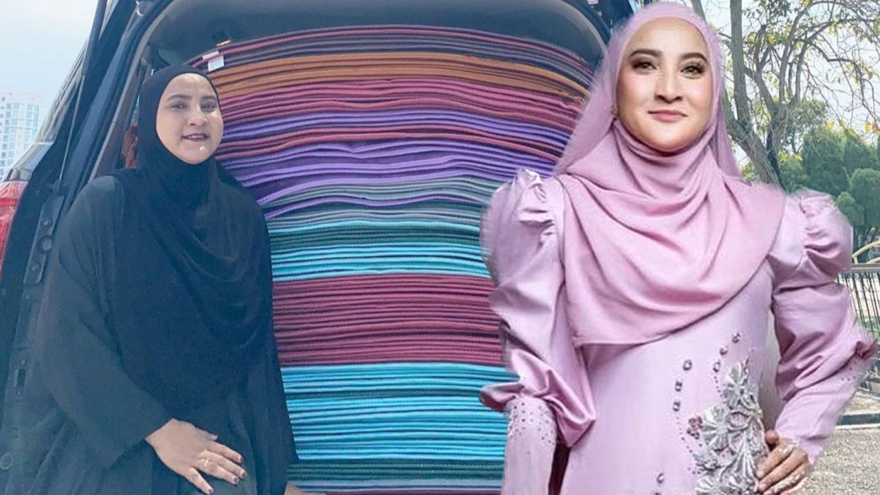 Azza Elite Seronok Berniaga, Tak Kisah Netizen Cakap Dah Sendu & Terpaksa Cari Duit Sara Keluarga