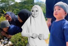 [VIDEO] Anak Bongsu Shuib Ziarah Kubur Arwah Siti Sarah Undang Sebak – ‘Ayash Tak Sempat Tengok Ibunya, Semoga Kalian Bersatu Di Syurga’