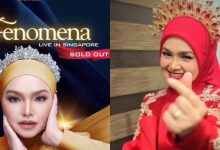 Siti Nurhaliza Cipta Fenomena Lagi! Tiket Konsert Di Singapura ‘Sold Out’ Kurang 2 Jam