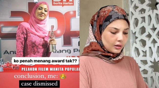 Muat Naik Foto & Tanya ‘Ko Pernah Menang Award Tak?’, Netizen Minta Fathia Latiff Jadi Matang