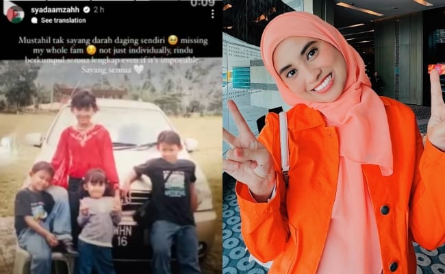 Syada Amzah Rindu Nak Berkumpul Dengan Adik- Beradik – ‘Mustahil Tak Sayang Darah Daging Sendiri’