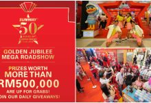 Sempena Sambutan Ulang Tahun ke-50, Sunway Sediakan Pelbagai Aktiviti & Hadiah Menarik Bernilai Sehingga RM500,000
