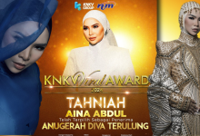 Aina Abdul Dinobatkan Pemenang Anugerah Diva Terulung Di KNKV Viral Award 2024