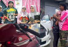 [VIDEO] Ali Puteh Jual Kereta, Motor Serta 7 Trofi, Isteri Menangis Demi Lunas Hutang Balu Arwah Abam