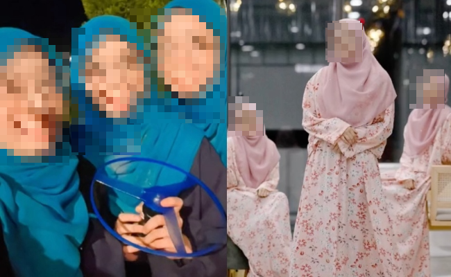 kembar 3 hijab
