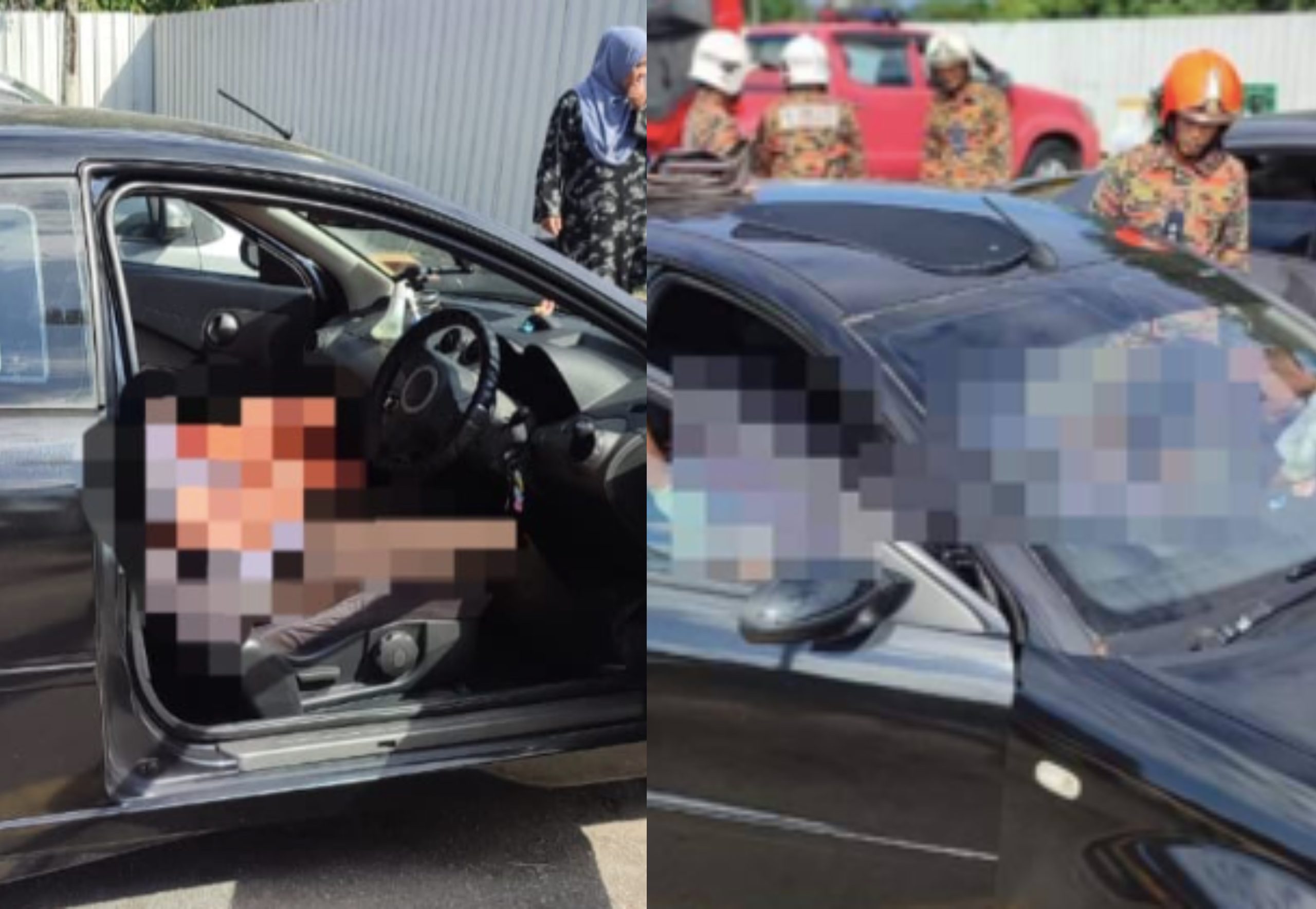 Dua Individu Ditemui Mati Dalam Kereta Berkunci Di Stesen Minyak
