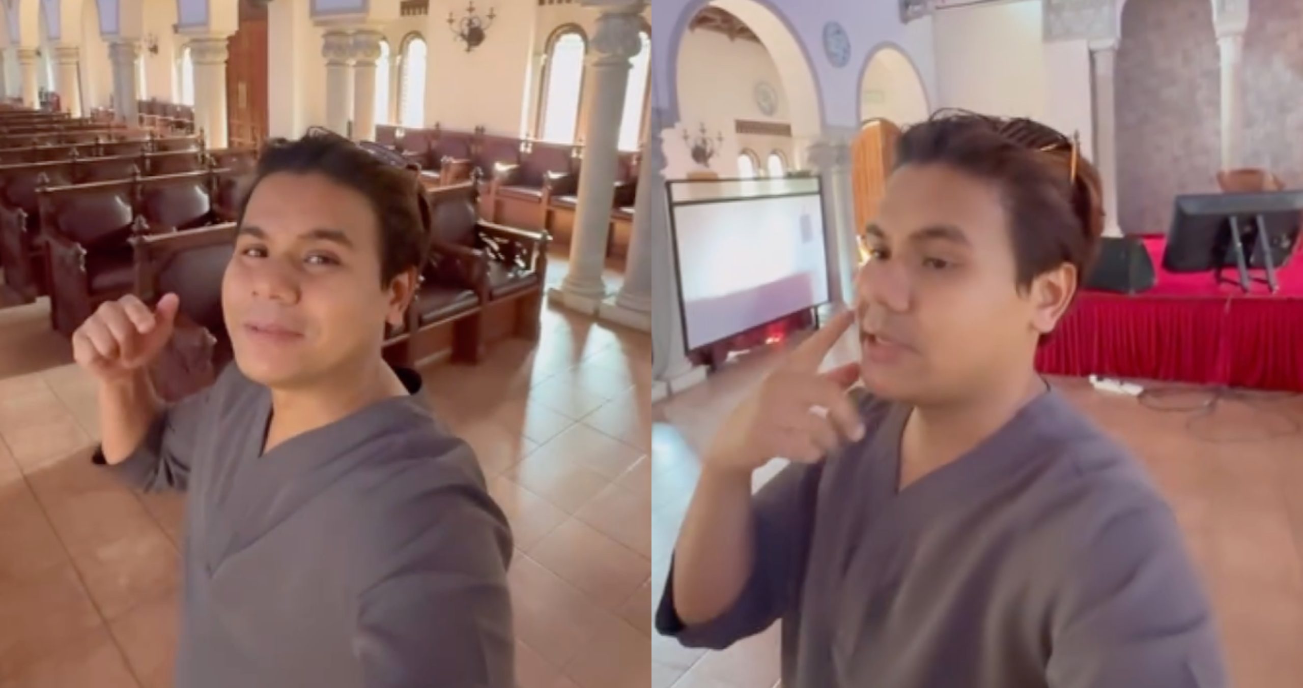 Lawatan Ryzal Ibrahim Ke Pusat Pemikiran Islam Kena Kecam, Netizen Sangka Masuk Gereja