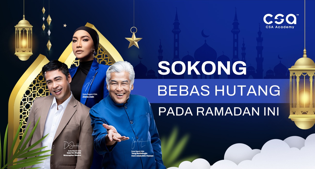 Ziana Zain, Jalaluddin Hassan  & Sheikh Muszaphar Sokong Usaha Bebas Hutang Pada Ramadan ini