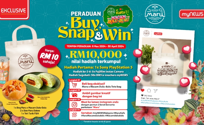 Lancar Peraduan ‘Buy, Snap & Win’ Sempena Ramadan, MyNews Tawar Hadiah Bernilai RM10k & Sebuah PS5 Untuk Pemenang