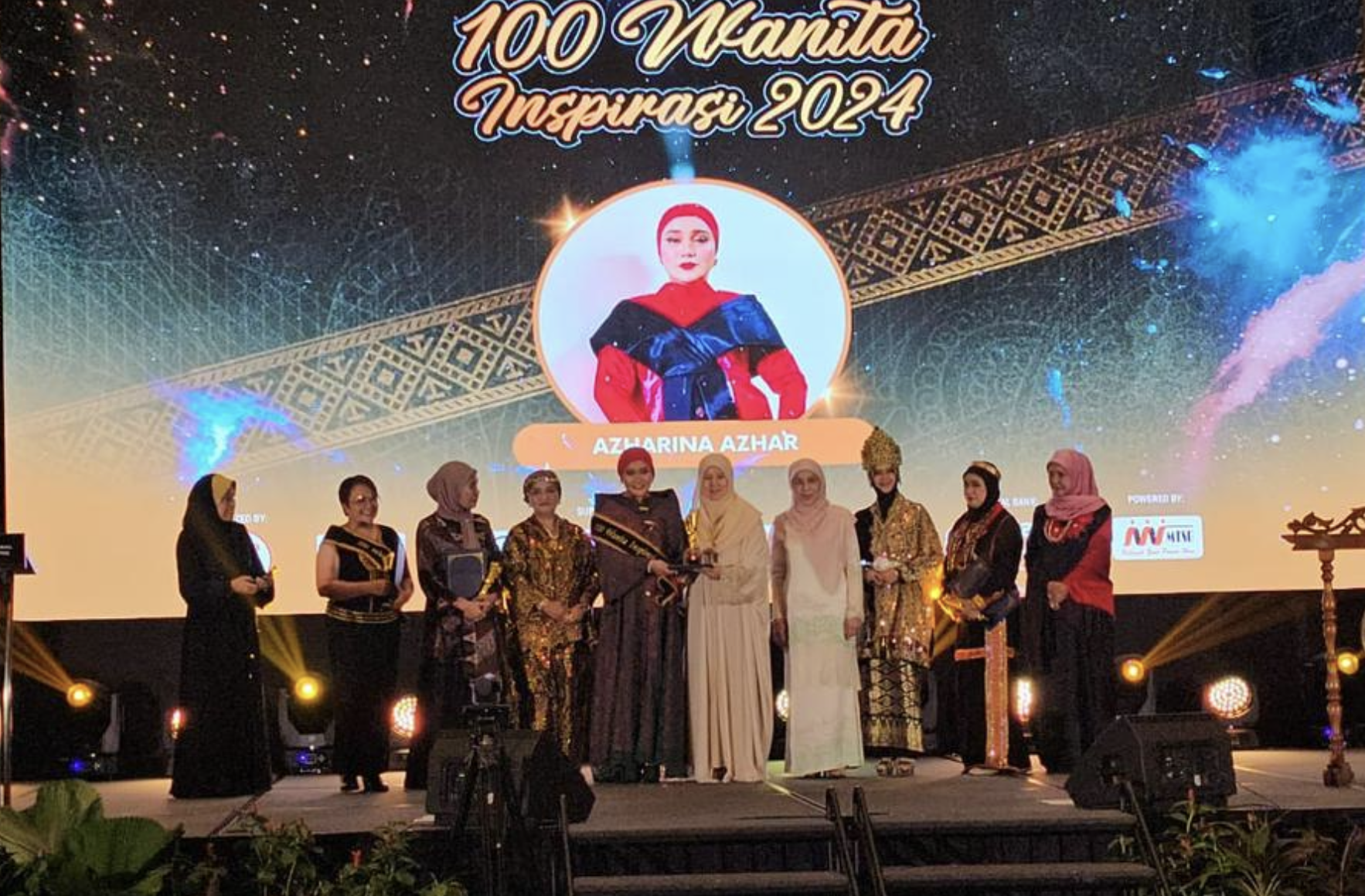 Azharina Terima Anugerah ‘Women Of Inspiration of Sabah Award 2024’