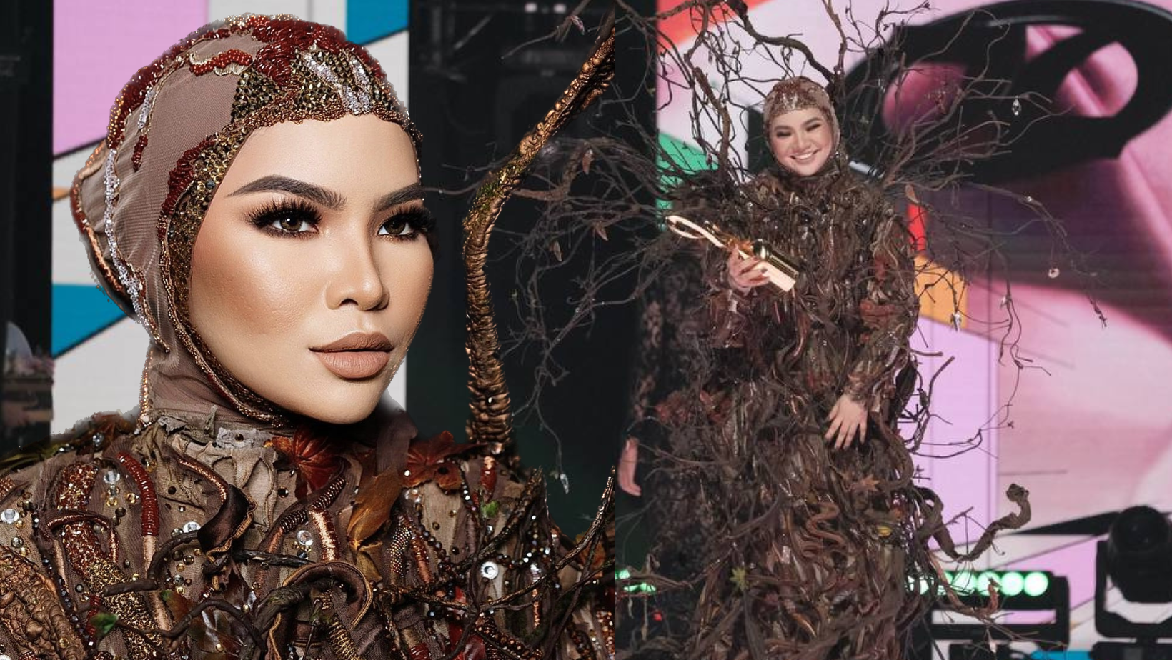 #AJL38: Aina Abdul Pegang Rekod ‘Hattrick’! Berjaya Pertahan Vokal Terbaik Tiga Tahun Berturut-Turut