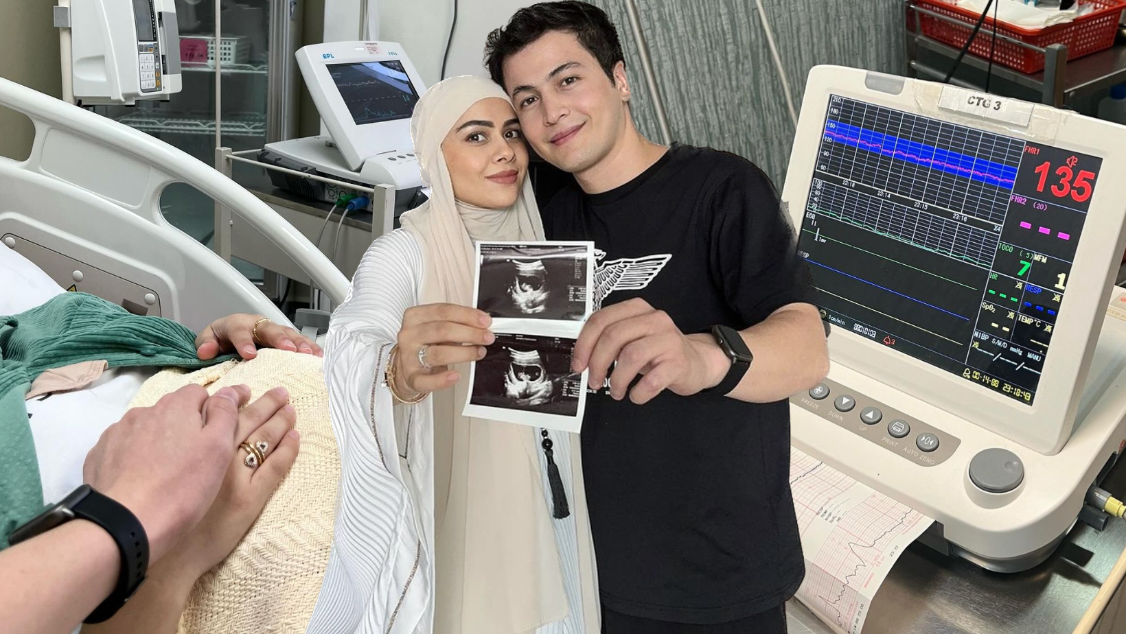 Isteri Daler Yusuf Dimasukkan Ke Wad Selepas Alami Pendarahan – ‘Bayi Baru 36 Minggu, Minta Doakan’