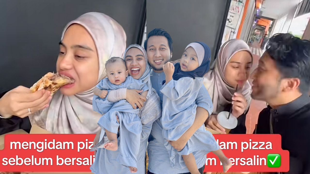 [VIDEO] Alif Teega Dipuji Contoh Suami Baik, Layankan Aisyah Hijanah Mengidam Makan Piza Sebelum Bersalin