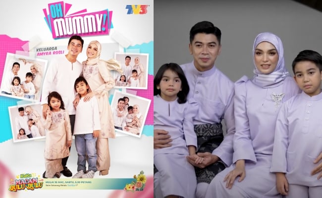 Oh Mummy! Kembali Lagi, Tampilkan Keluarga Bahagia Amyra Rosli