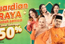 Raya Tahun Ni guardian Kasi Diskaun 50%!Siap Keluarkan Video Raya Menampilkan Amy Mastura & Sham Visa Lagi!