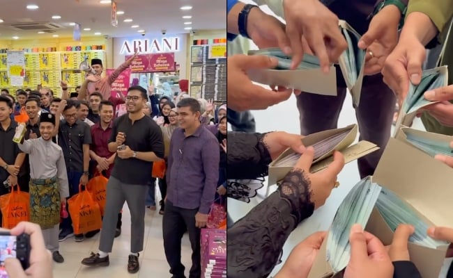 Persoal Tindakan Khairul Aming Bagi Bonus Raya Secara Tunai, Individu Bidas Netizen – ‘Bisnes Dia 100% Online Kot’