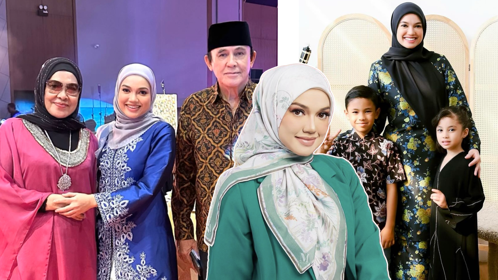 Puteri Sarah & Anak-Anak Teruskan Tradisi Beraya Di Rumah Mentua – ‘Lepas Itu Kami Akan Bercuti Di Penang Bersama’