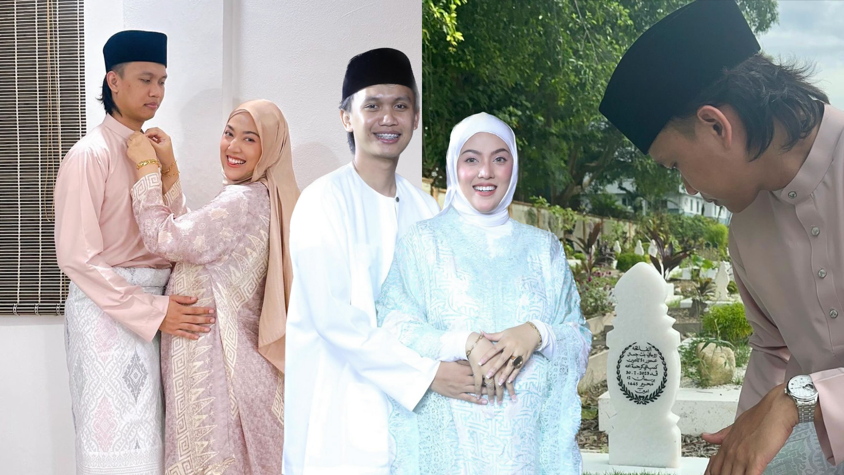 Ubai Berdebar Nak Bergelar Bapa, Sempat Bermonolog Di Pusara Arwah Ibu – ‘Saya Cakap Ini Cucu Pertama Mak’