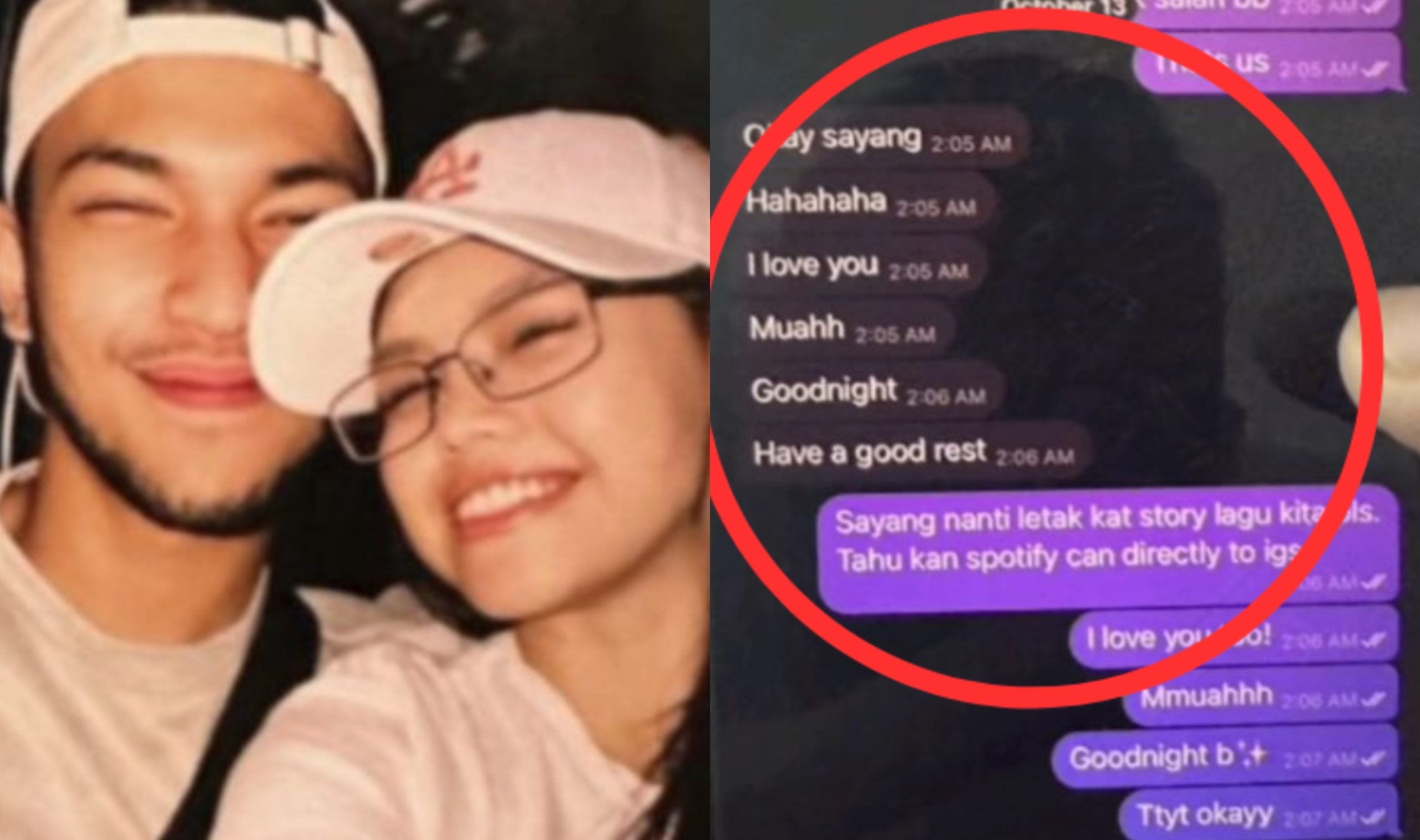 Netizen Dakwa Nampak Bayang Aliff Aziz Pada Skrin Telefon, Tuduh Jadi Dalang Sebar Fitnah Isteri?