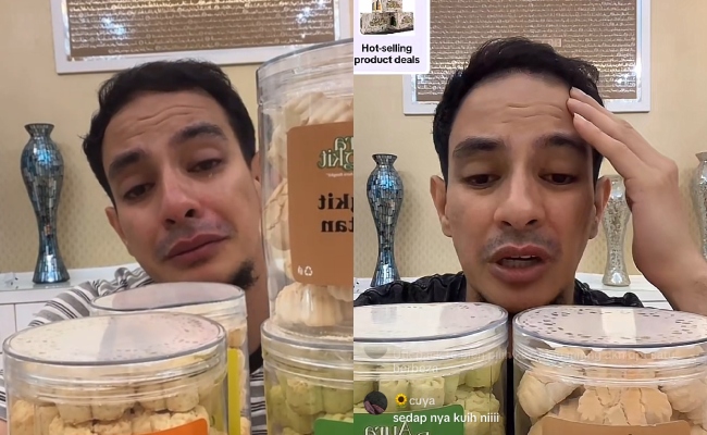 [VIDEO] ‘Saya Buat Silap Besar’ – Harris Annuar Menangis Bukan Minta Simpati, Nak Habiskan Stok Kuih Bangkit