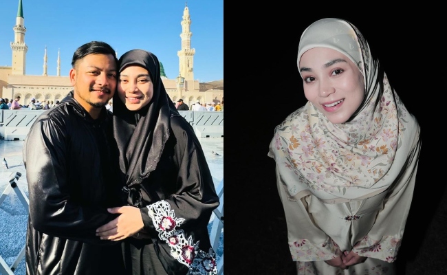‘Adik Beradik Semua Beraya Di Rumah Mentua’ – Uyaina Arshad Sambut Hari Raya Aidilfitri Dengan Keluarga Kecil