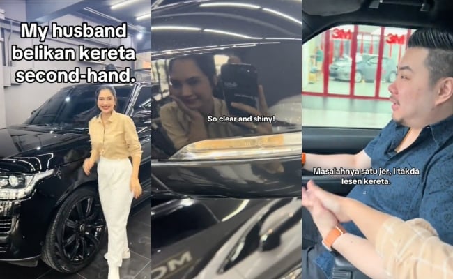 [VIDEO] Atikah Suhaimie Teruja Dapat Kereta ‘Second Hand’ Daripada Suami, Dedah Masih Belum Ada Lesen