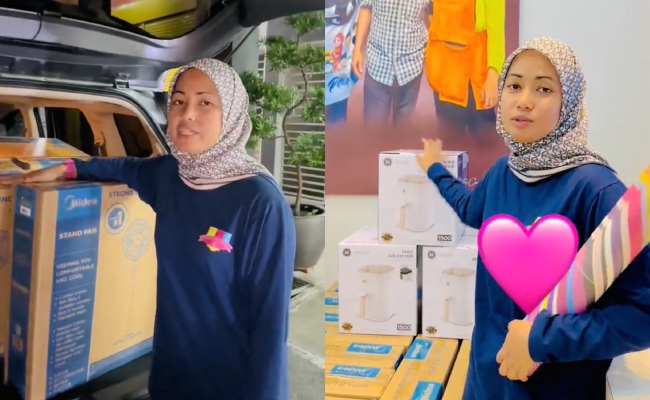 [VIDEO] Rezeki Cikgu! Kieda Crepe Hadiahkan Kipas & ‘Air Fryer’ Sempena Hari Guru