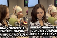 [VIDEO] Bella Astillah Menangis Dengar Ucapan Ayden Sempena Hari Ibu – ‘Ayden Akan Jaga Mummy & Adik’