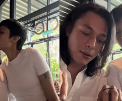 [VIDEO] Pakai Baju Putih Sedondon & Cium Pipi Ketika Menikmati ‘Pizza Date’, Alicia Amin Dah Temui Pengganti