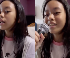 [VIDEO] Netizen Nampak Mata Talita ‘Berkaca’ Menyanyi Lagu Kesetiaan – ‘Suara Macam Arwah Ibu Dia’