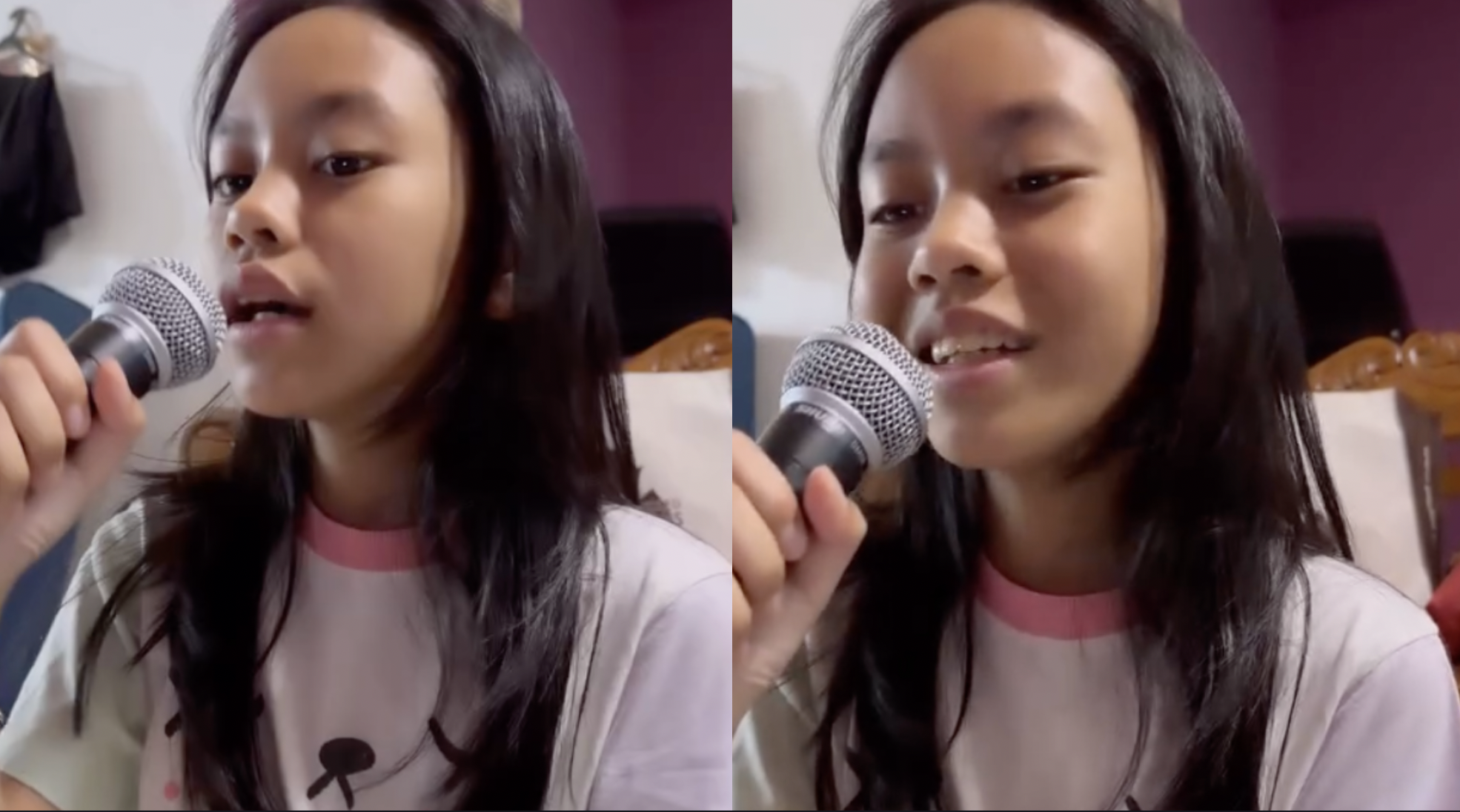 [VIDEO] Netizen Nampak Mata Talita ‘Berkaca’ Menyanyi Lagu Kesetiaan – ‘Suara Macam Arwah Ibu Dia’