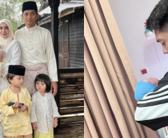 Mia Ahmad Selamat Bersalin Anak Keempat, Baby Boy!