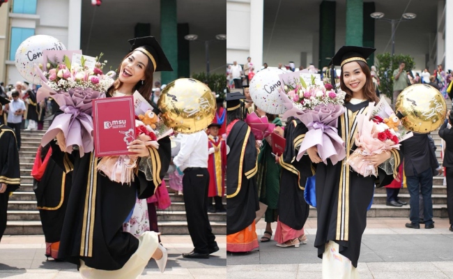 Wani Kayrie Genggam Ijazah Sarjana Muda Undang-Undang & Perdagangan, Ada Perancangan Mahu Sambung Master