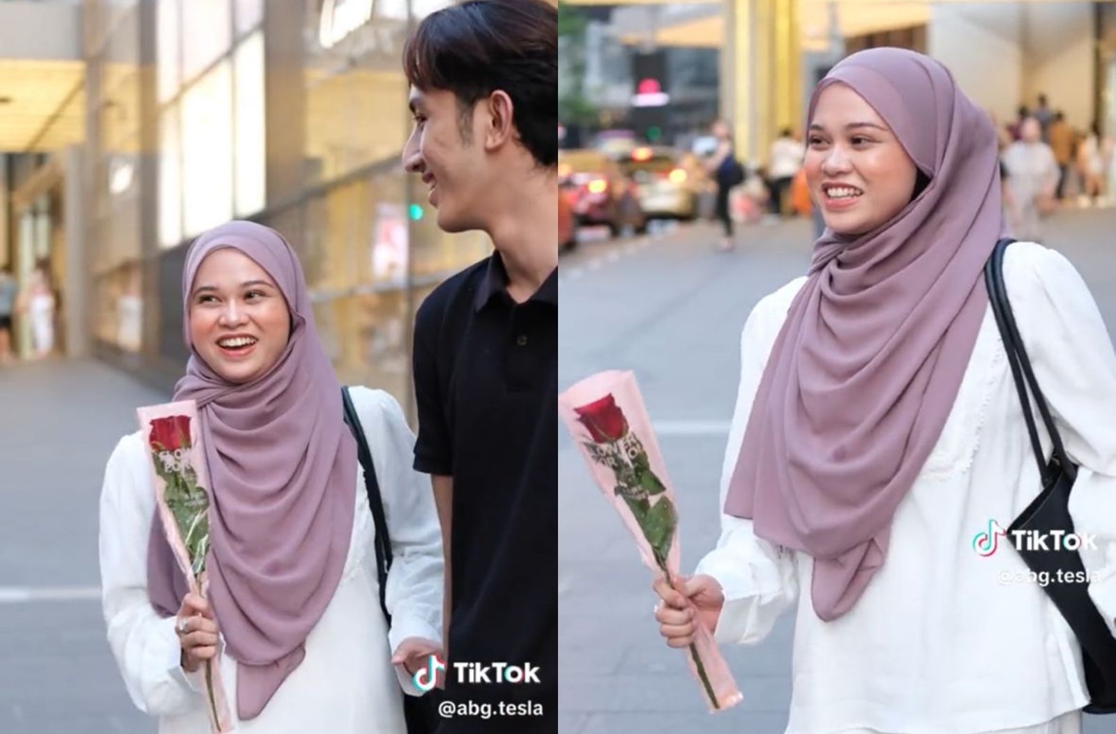 [VIDEO] Aslam ‘Surprise’ Bagi Bunga Mawar Dekat Umisya, Netizen Risau Marissa Dania Cemburu
