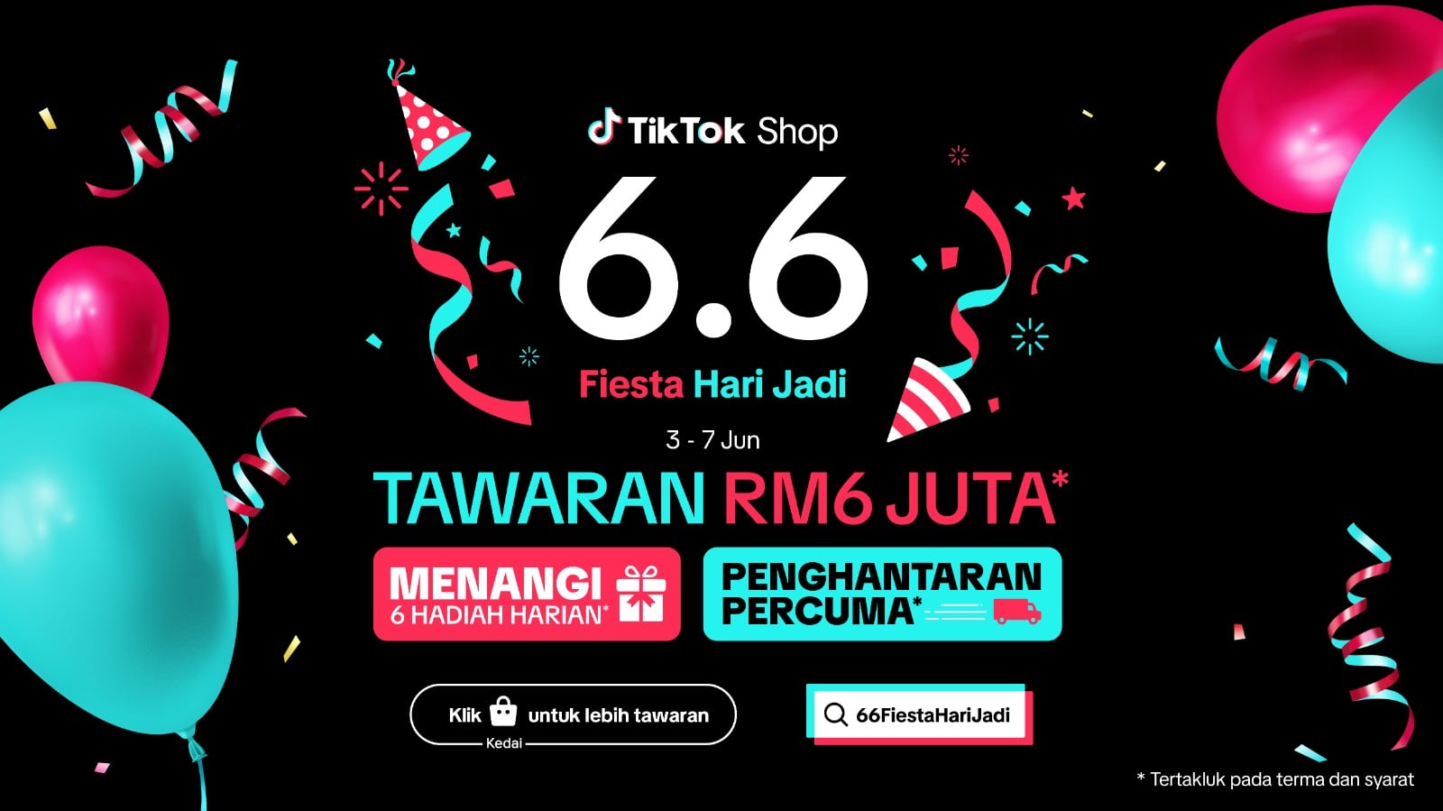 Lebih ‘Fun’ Dan Meriah, TikTok Shop Bakal Sambut Ulang Tahun Dengan Acara 6.6 Fiesta Hari Jadi