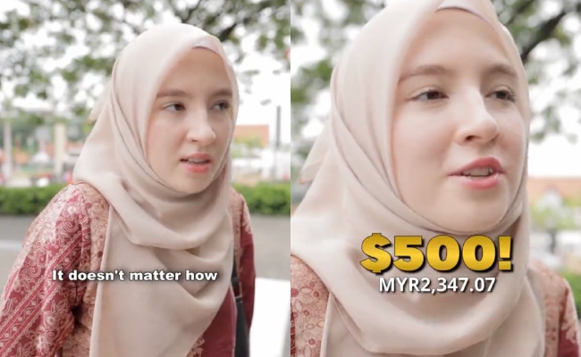 [VIDEO] Hanya Mahu Lelaki Bergaji RM2.3k, Gadis Rusia Raih Perhatian Jejaka Malaysia – ‘Dah Lah Cantik, Tak Demand Pula Tu’