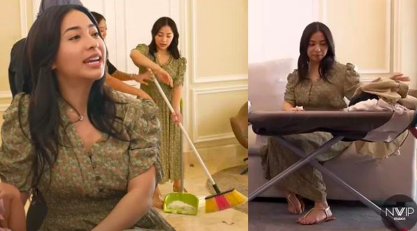 [VIDEO] Nikita Willy Tak Pandai Menyapu, Dari Kecil Dah Sibuk Cari Duit..Tak Sempat Buat Kerja Rumah