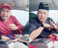 [VIDEO] Datuk Red Gigih Jual Baju Dalam Kereta – ‘Korang Minta Saja Warna Apa, Saya Tukar Tiada Masalah’