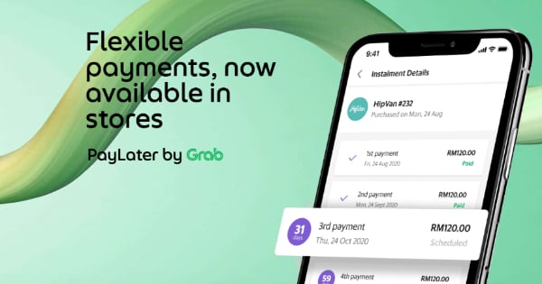 Bayar Kemudian Sambil Nikmati Lebih Diskaun & Ganjaran Melalui Perkhidmatan PayLater by Grab!