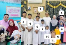 Pasangan Tular Timang Anak Ke-12 Selepas 19 Tahun Berkahwin